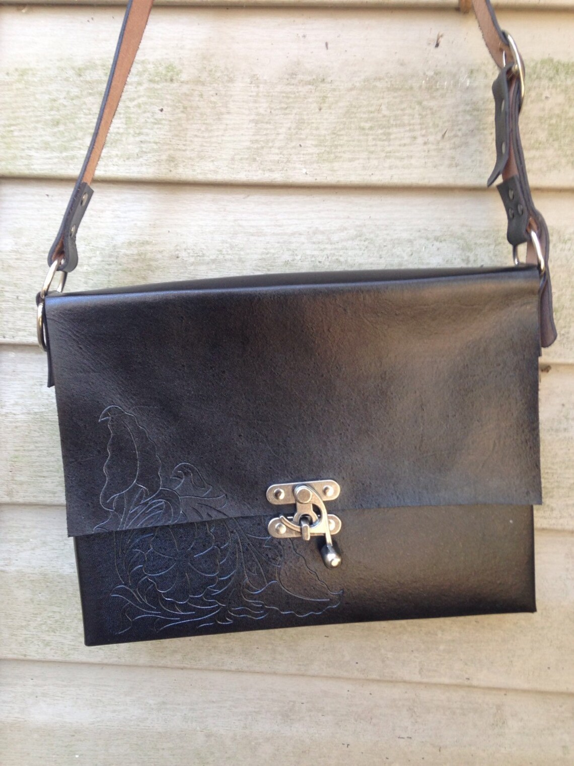 Apsara Floral Messenger Bag