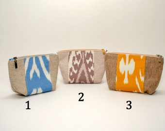 Choose your Uzbek Ikat Bag Purse Wallet a handmade embroidery colorful and vivid one of a kind best sale on Etsy from Silk Road Best gift