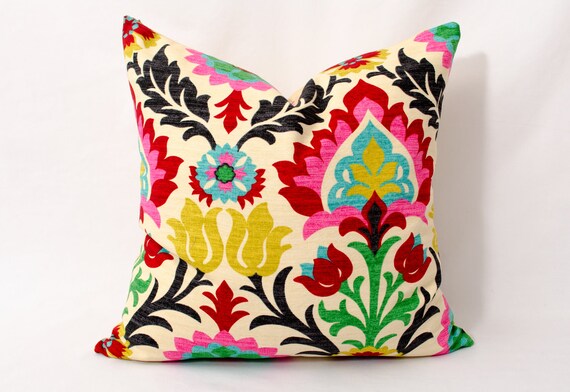 Decorative Pillow Pillow Cover Modern Pillow Waverly Santa Etsy