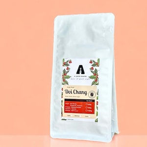 Grãos de café Doi Chang – Chiang Rai, Tailândia – 250g – Produtor artesanal local