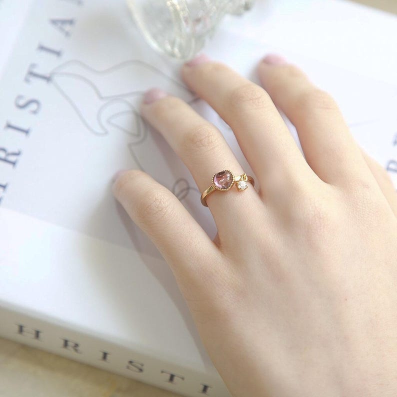 No Customs/vat | Darling Amethyst Ring, Friday Birthstone, Symbol of ...