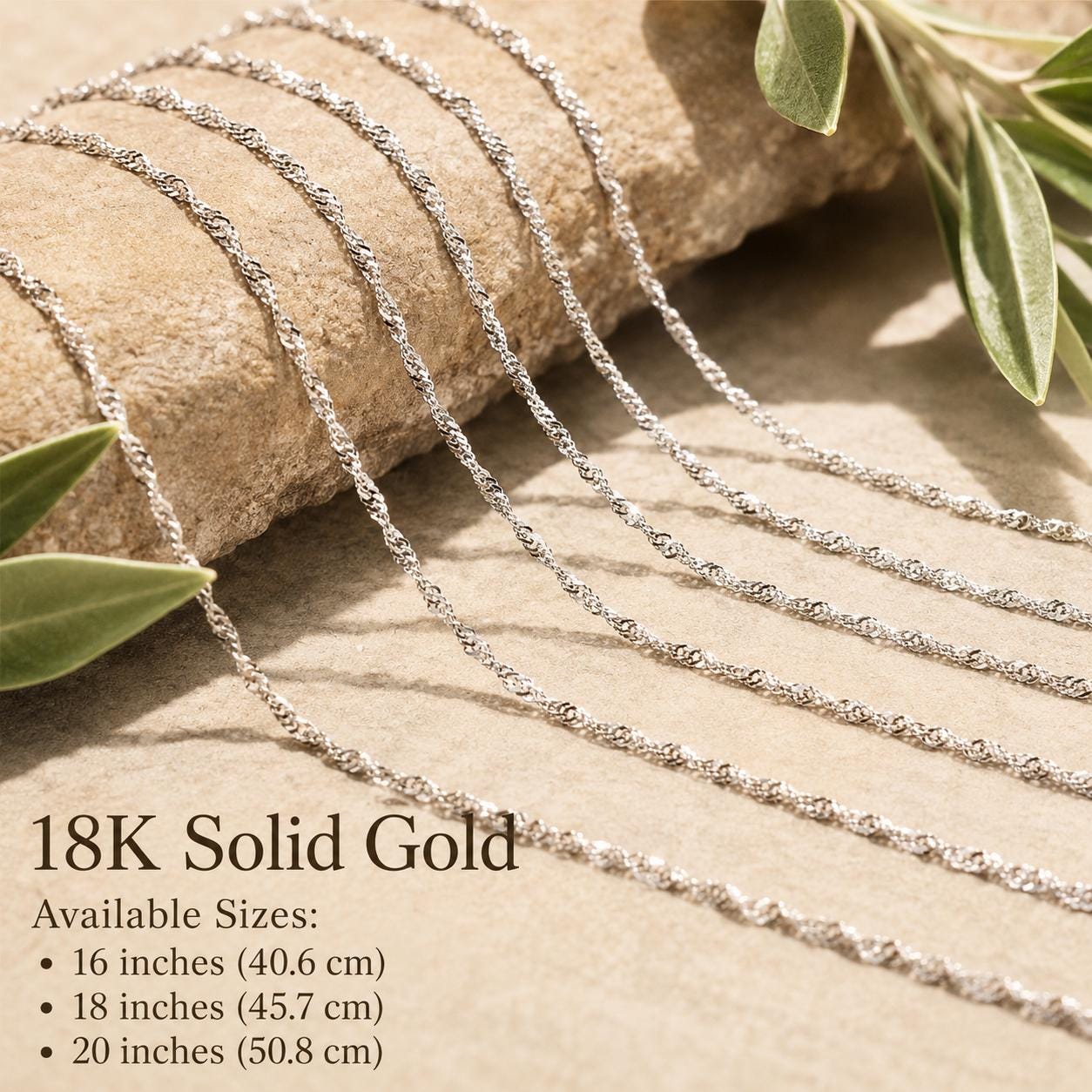 750 italy necklace - Etsy 日本