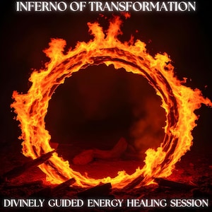 Inferno of Transformation - Divinely Guided Energy Healing Session - Includes Report + Integration Advice