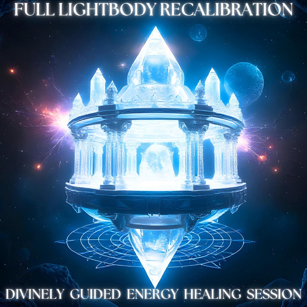 Full Lightbody Recalibration- Divinely Guided Energy Healing Session - Includes Report + Integration Advice