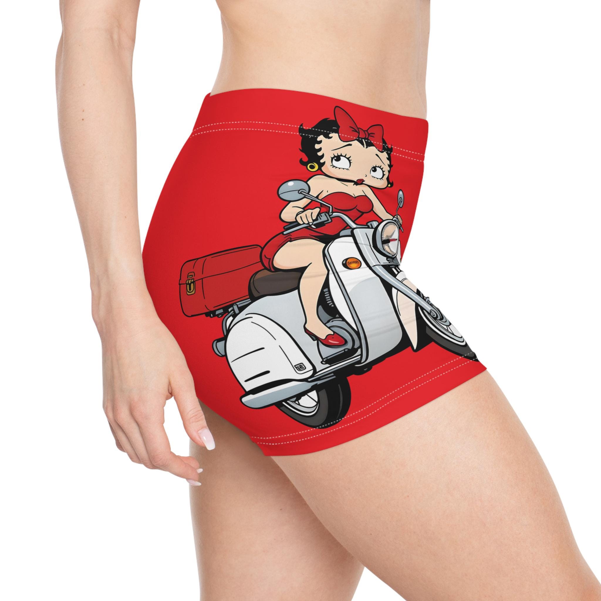ワンピース Betty Boop Stripe Micro Mini Skirt Shorts 2 Colors Betty Boop Sports Bra & Boy Short 2 Piece Set – Urban Planet