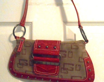 vintage guess purse