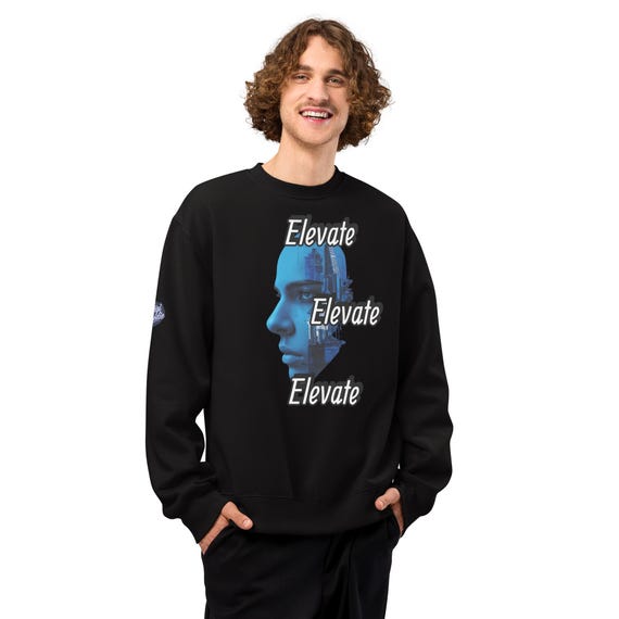 Oversized heavyweight sweatshirt