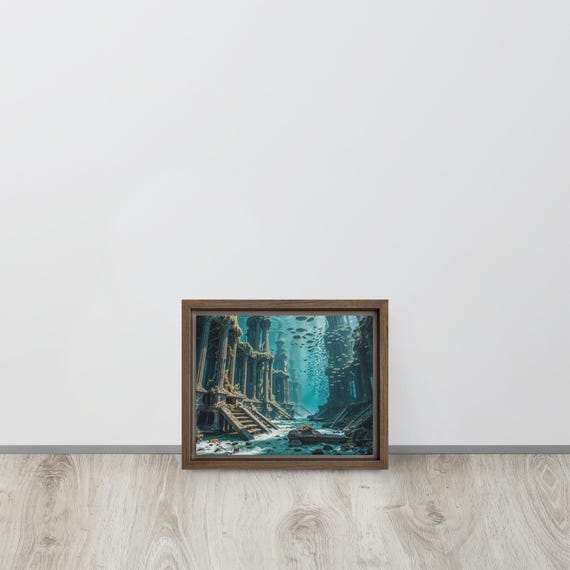 Canvas Painting The Silent Kingdom: