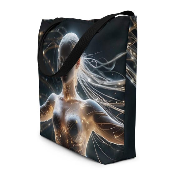 Digi Hoodie Tote Bag