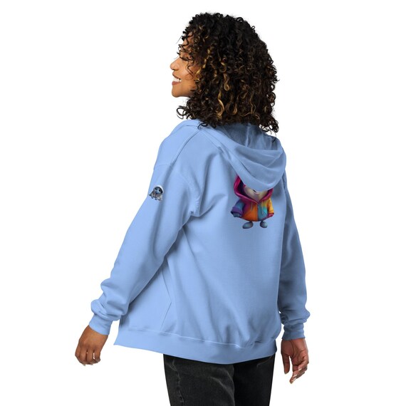 Unisex heavy blend zip hoodie