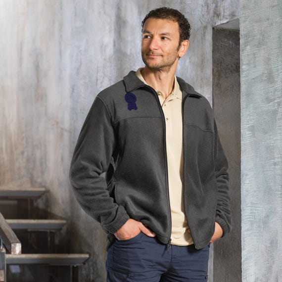 Digi Hooded Columbia fleece jacket
