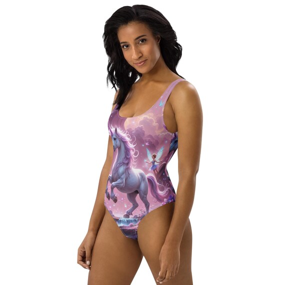 Cheeky One-Piece Swimsuit: Chlorine-Resistant, Scoop Neckline
