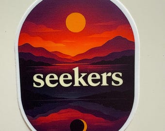 Goose Seekers Sticker 3” by 2.25” - Seekers on the Ridge - Vinyl Sticker Slap, Jam Band