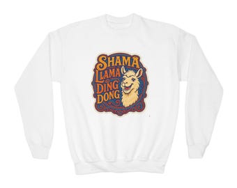 Goose Band Kids Sweatshirt Shama Llama Ding Dong