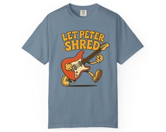 Goose Band Let Peter Shred Unisex Garment-Dyed Tee