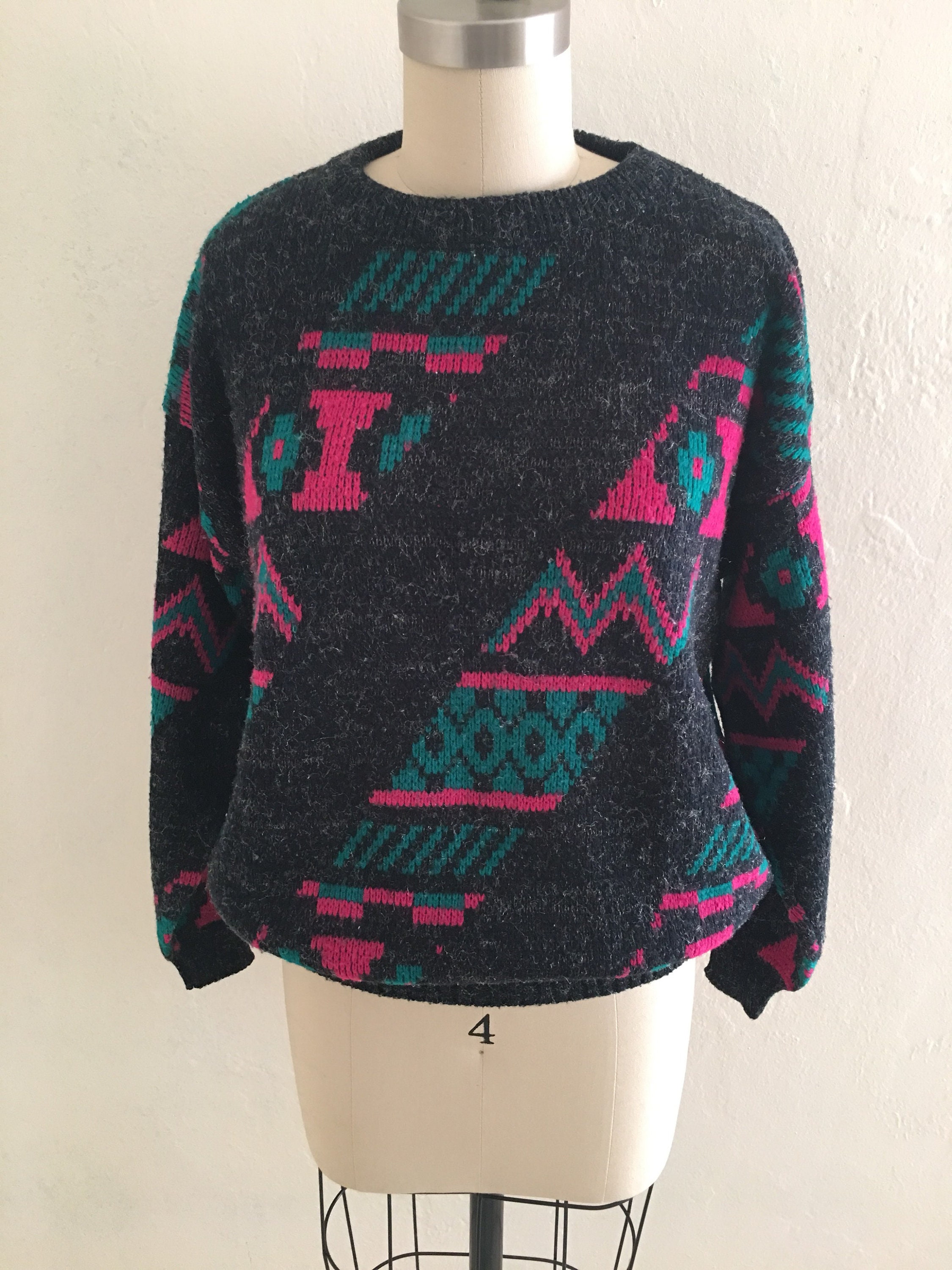 multi coloured sweater