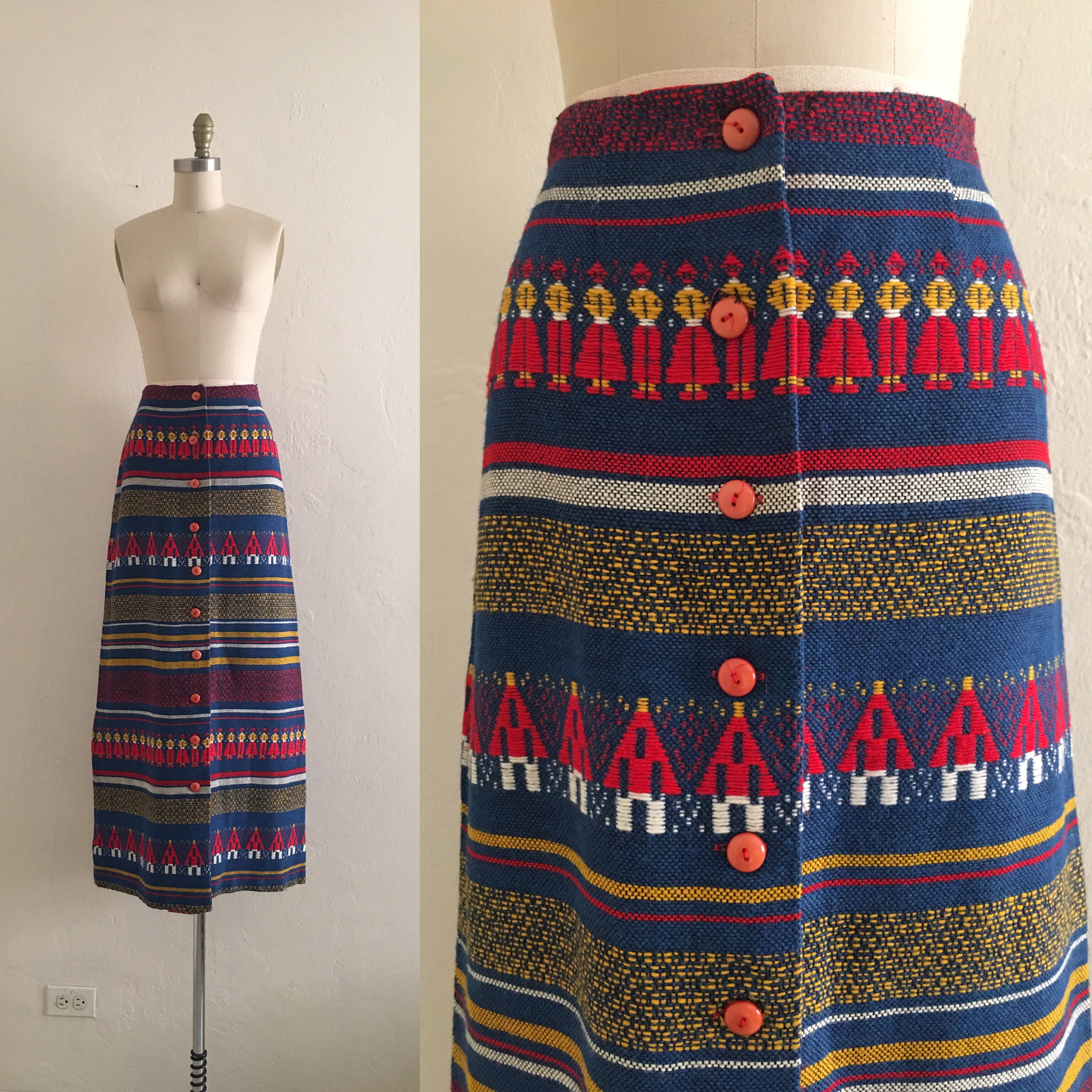 60s maxi skirt