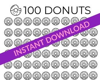 100 Donuts Fill-In Chart