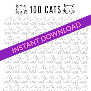 100 Cats Fill-In Chart