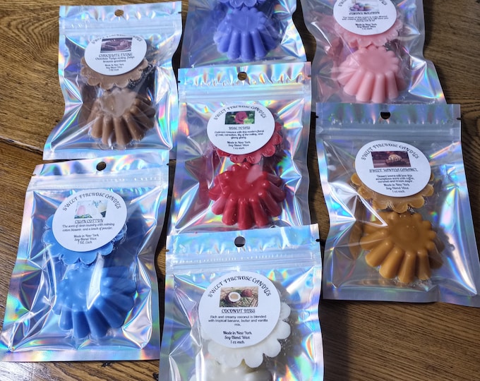 Featured listing image: Candle Tarts, Fluted Wax Tarts, Scented Wax Tarts