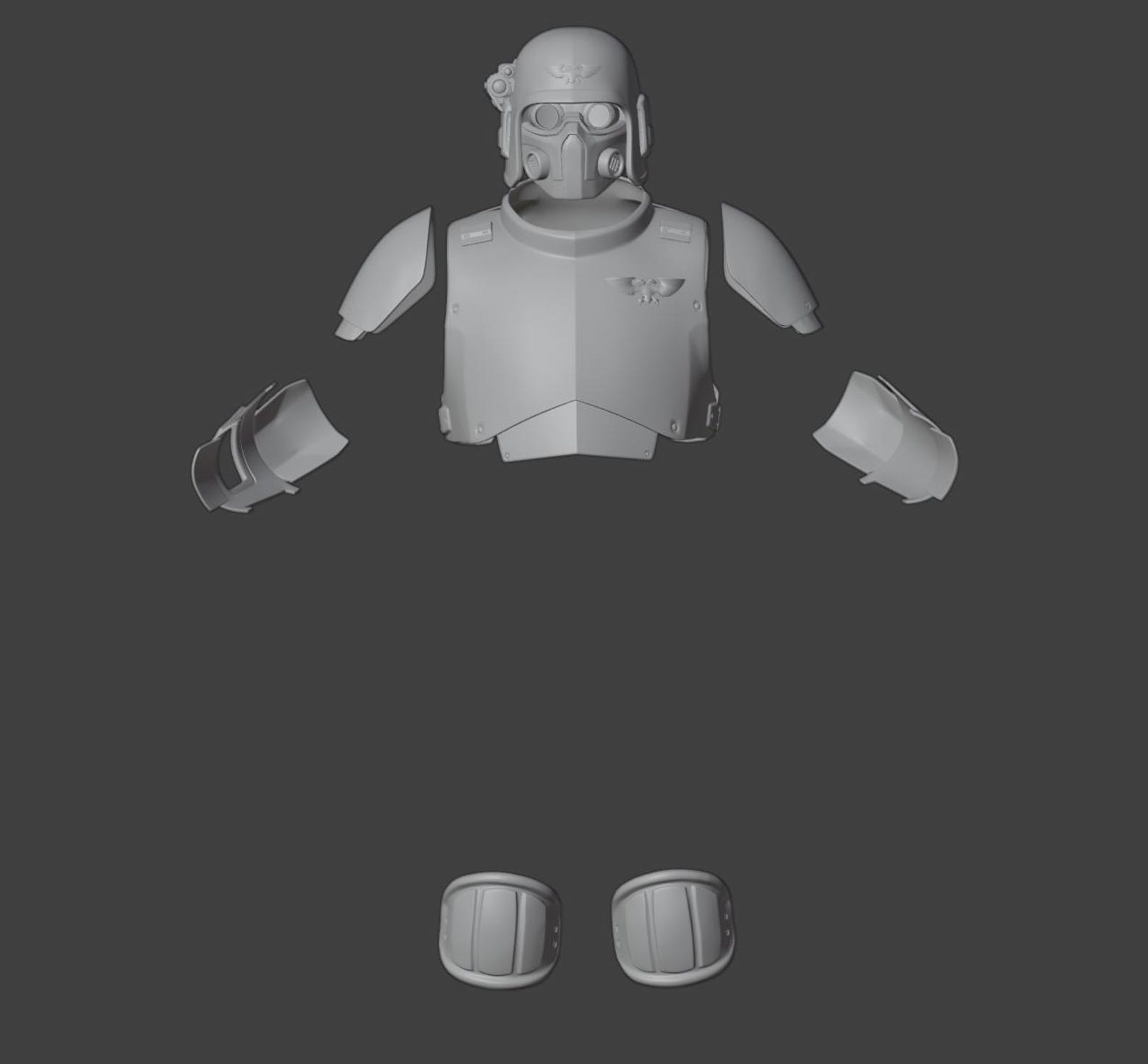 DT Moebian 6th/53rd Loyalist Armor 3D Print Files - Etsy