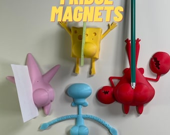 Esponja marina y sus amigos, imanes de trasero, dibujos animados divertidos, imanes para nevera
