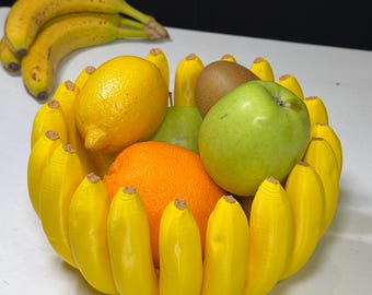 Banana Shaped Fruit Bowl: Kitchen Centerpiece