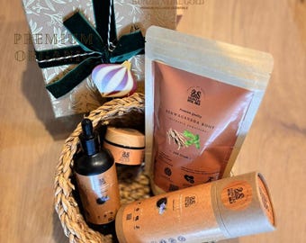 Natuurlijke wellness-cadeauset: Shilajit, zwarte zaadolie, ashwagandha