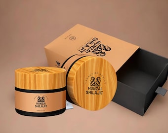 Hunzai Himalaya-shilajithars: natuurlijke ayurvedische energiebooster (2 stuks)
