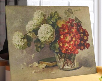 Floral Glass Cutting Board - Elegant Kitchen Decor