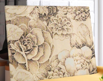 Floral Glass Cutting Board, Elegant Kitchen Decor, Housewarming Gift