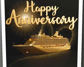 Anniversary Cruise Door Magnets Anniversary Cruise Gift Cruise Door Decor Cruise Ship Magnet Anniversary Cruise Decor Cruise Ship Door Decor