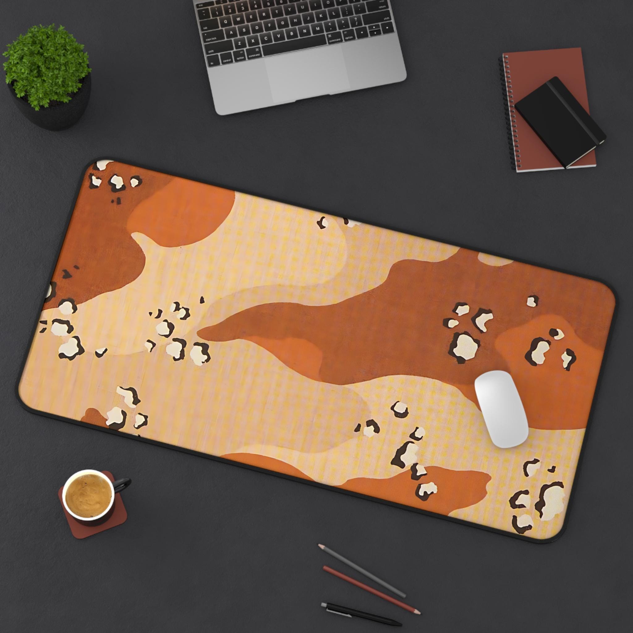 Desert Camo Extra Large Desk Mat, Hunting Desk Accessories, Home Office ...