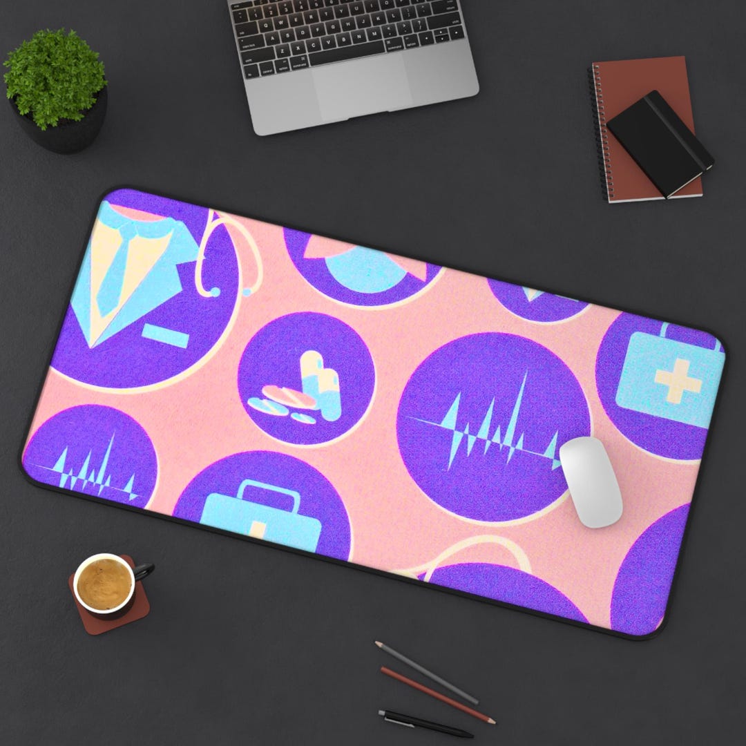Medical Themed Desk Mat, Perfect for Doctors, Nurses, Pharmacists ...