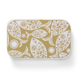 Lovely Fish Design Bento Lunch Box for Eco-Friendly Meals, Stylish Meal Prep Container Work Lunch Box Organizer School Lunchbox Picnic Ideas