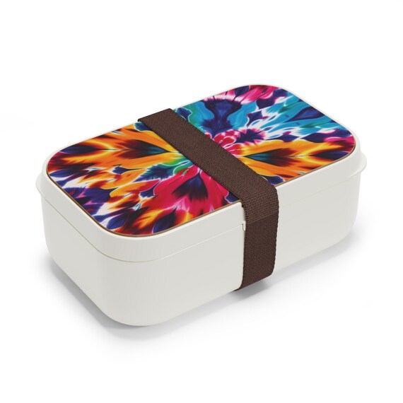 4 Lunch Box Bento Con Posate: Contenitori Per Sandwich E Snack, Riutilizzabili Per Scuola, Lavoro E Picnic - 5