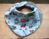 Baby-Lätzchen „Baustellen-Freunde“