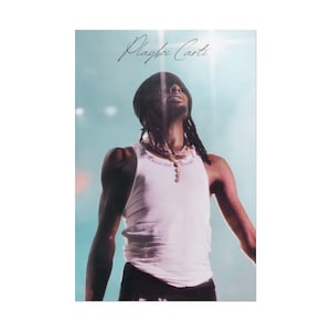 Póster estético de pared de Playboi Carti, póster de Rage, póster de edición limitada de Playboi Carti, Opium I AM MUSIC