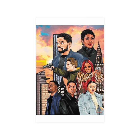 Power Universe Art Print Power Book Ghost Characters