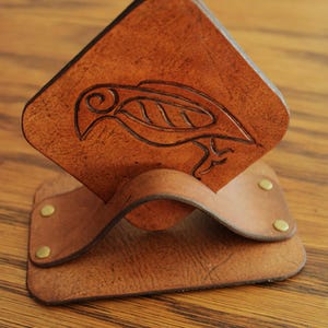 Celtic/Viking Raven Coaster Set. This coaster set is Celtic inspired, making the perfect housewarming gift to add to any room.
