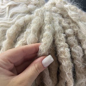 アッシュブロンドのドリーボリュームカーリードレッドロックス、合成プッシュアップDEまたはSEウェーブヘアエクステンション