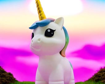 Unicorn Piggy Bank 3D Printed | Cute, Durable, & Functional Coin Saver | Fantasy-Inspired Money Box for Kids, Gifts, Home Decor, Table Decor