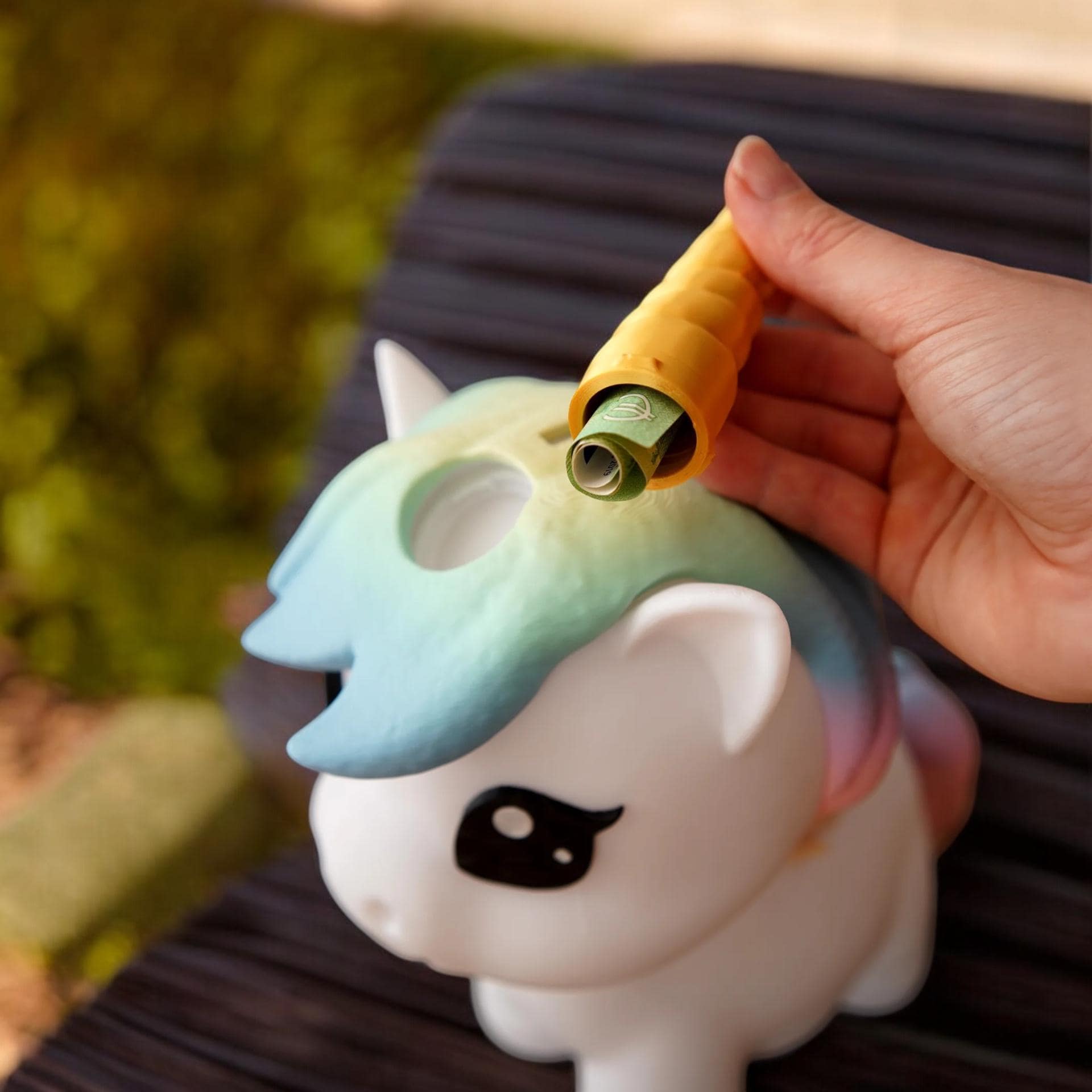 Unicorn Piggy Bank 3D Printed | Cute, Durable, & Functional Coin