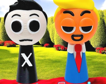 Sprunki 3D Printed Toys – Fun & Unique Gifts for Gamers, Kids, Birthdays, Special Occasions | Incredibox Figures, Collectibles |