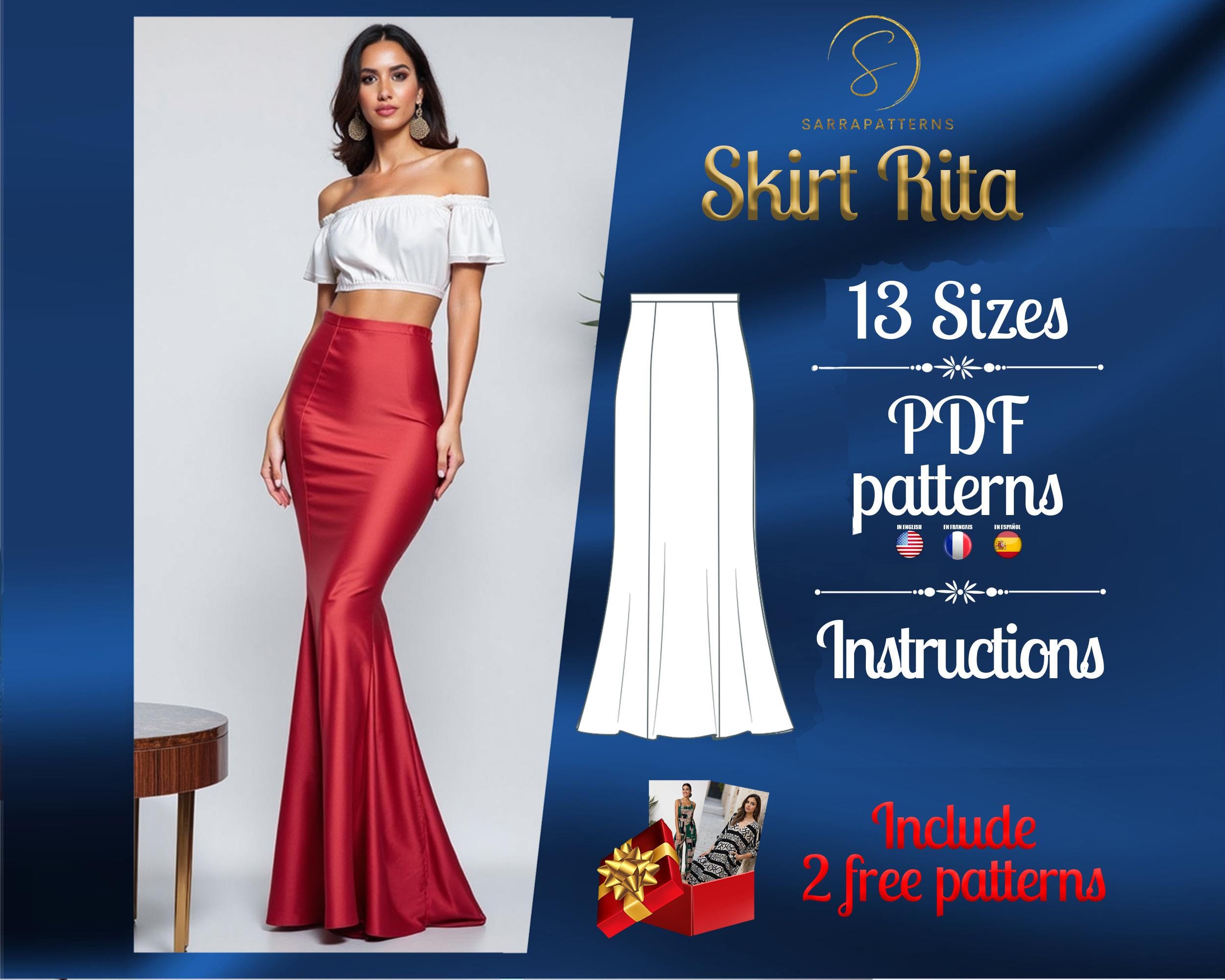 chinese dress ladies Sheila Contrast Stitch Mermaid Dress main image 1