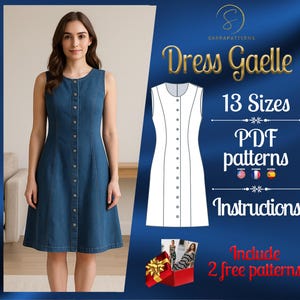 blue lace bodycon dress Strapless Denim Jean Midi Dress M main image 0