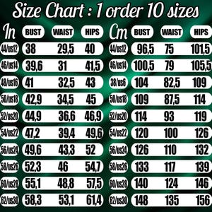 Plus size 40 mönsterpaket | PDF digitalt sömnadsmönster | mönster plus size | kurviga mönster | överdimensionerat mönster | sömnadsmönster pdf bild 10