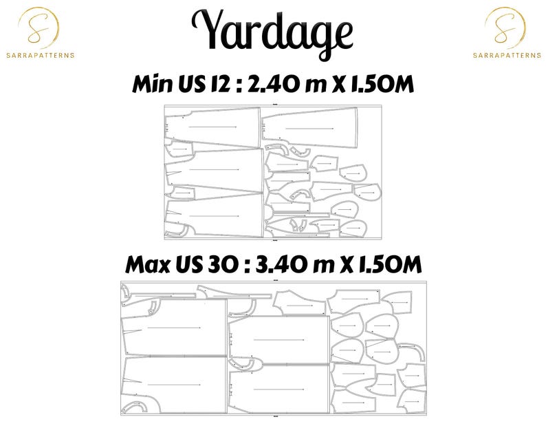 PDF Digital Sewing Pattern for Charlize Jumpsuit | Plus Size Patterns ...