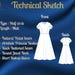 PDF Digital Sewing Pattern for Corine Midi Dress | Half Circle Dress ...