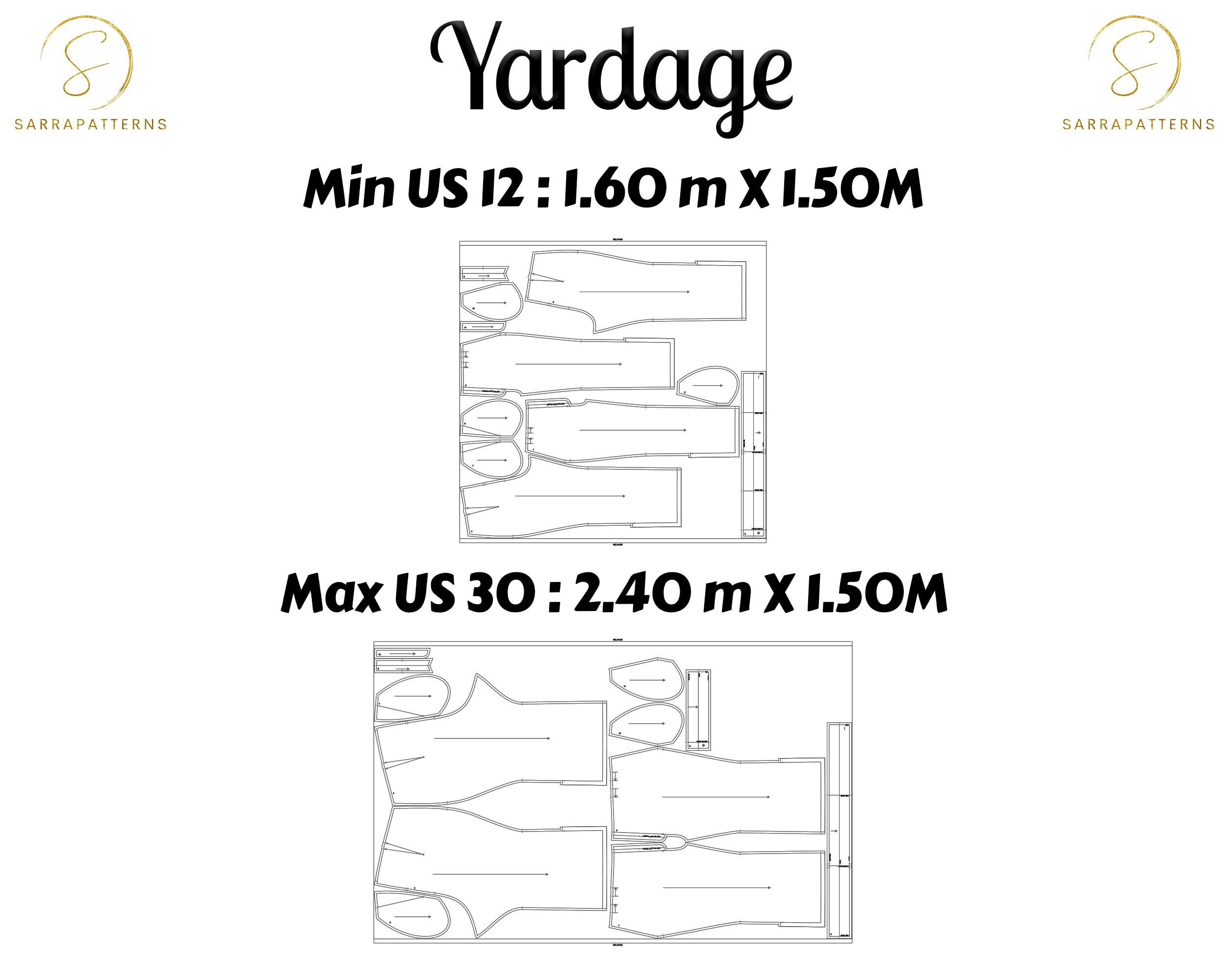 PDF Digital Sewing Pattern for Nattie Pants | Plus Size Patterns ...